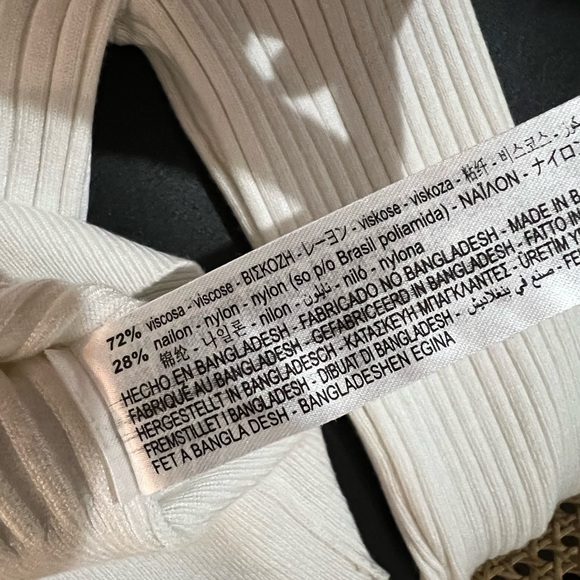 ZARA CROP KNIT TURTLENECK - Picture 5 of 5